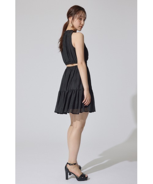 「rienda」 ノースリーブワンピース MEDIUM ピンク レディース_画像8