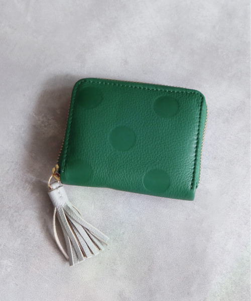「perche」 財布 FREE グリーン レディース_画像2