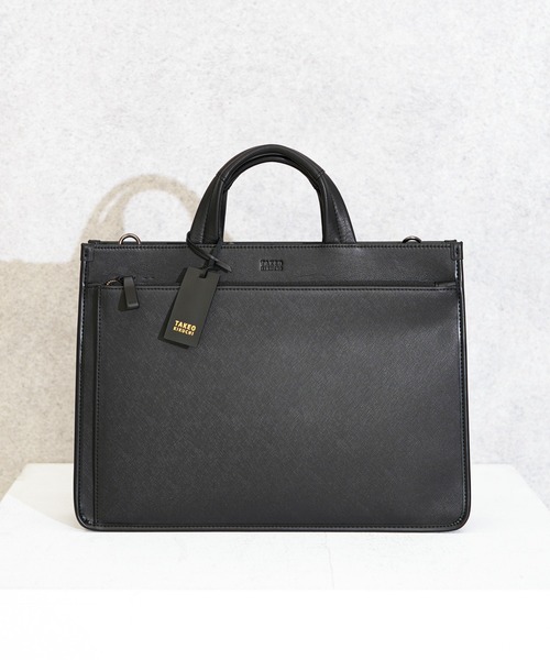 タケオキクチ　TAKEO KIKUCHI ビジネスバッグ　多機能　メンズ　黒 TAKEO KIKUCHI（タケオキクチ） ビジネスバッグ ジゼルニュー TAKEO