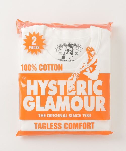 「HYSTERIC GLAMOUR」 半袖Tシャツ SMALL ホワイト メンズの画像