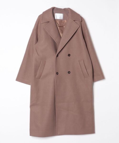 LEVENDIS（レベンディス） チェスターコート FREE モカ メンズ