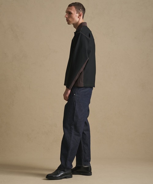 「PUBLIC TOKYO」 長袖シャツ 1 ブラック メンズ_画像9