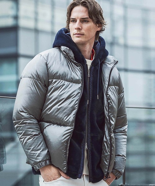 phenix（プラスフェニックス） ダウンジャケット L ブルー メンズ