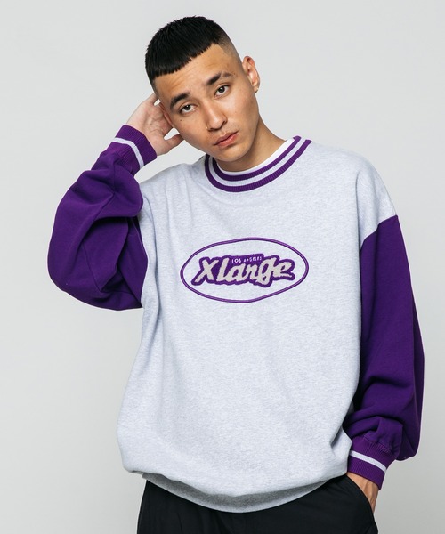 XLARGE（エクストラ ラージ） スウェットカットソー X-LARGE アッシュ 