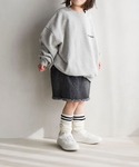 スカート サイドポケットデニムスカート 607...の詳細画像5
