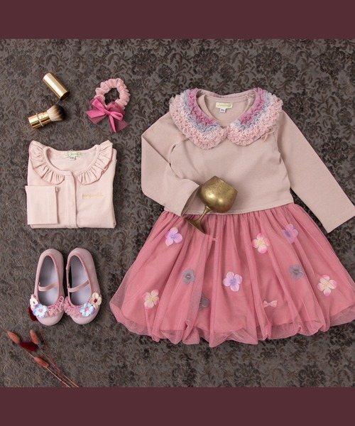 panpantutu（パンパンチュチュ） ワンピース お花とリボンのバルーン