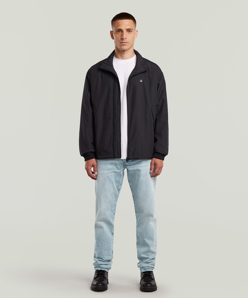 b1585【G-STAR RAW】Track Jacket　完売品　ブラック　S G-STAR RAW ブルゾン アウター Track Jacket/スタンドカラートラック
