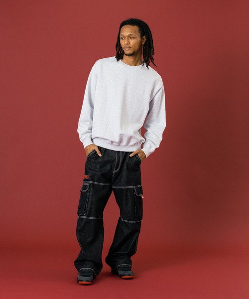 「XLARGE」 スウェットカットソー XX-LARGE ブラック メンズ_画像4