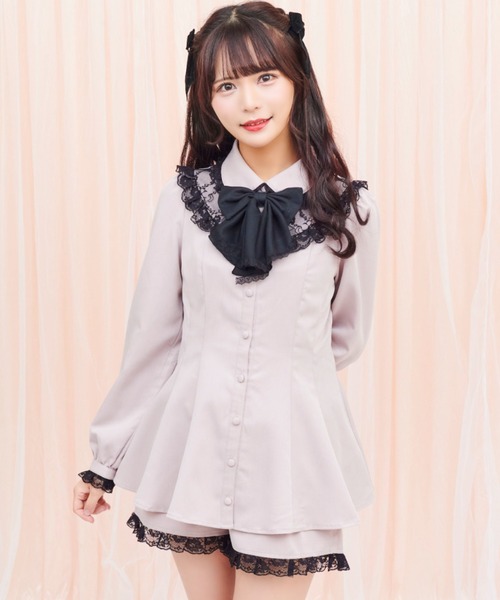 「Secret Honey」 セットアップ MEDIUM ピンク レディース_画像6