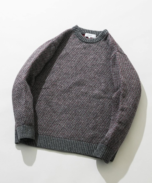 「URBAN RESEARCH ROSSO MEN」 長袖ニット SMALL ブラック メンズ_画像4