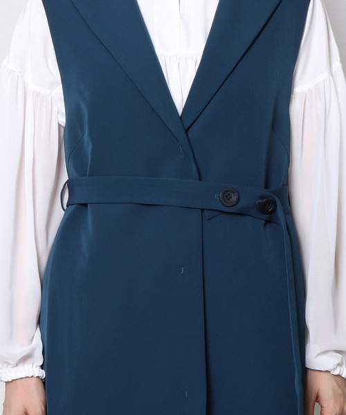 「Re.Verofonna」 ベスト MEDIUM ベージュ レディース_画像2