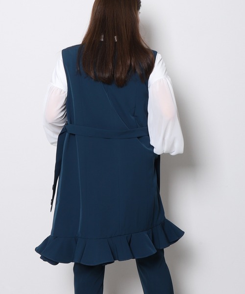 「Re.Verofonna」 ベスト MEDIUM ベージュ レディース_画像3