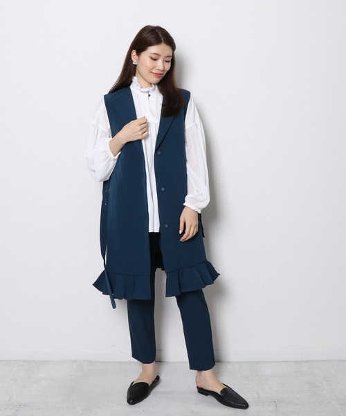 「Re.Verofonna」 ベスト MEDIUM ベージュ レディース_画像5