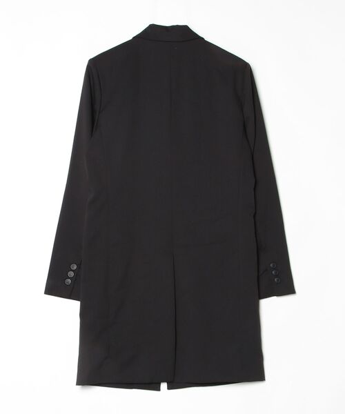 「JIGGYS SHOP」 「roshell」チェスターコート SMALL ブラック メンズ_画像2