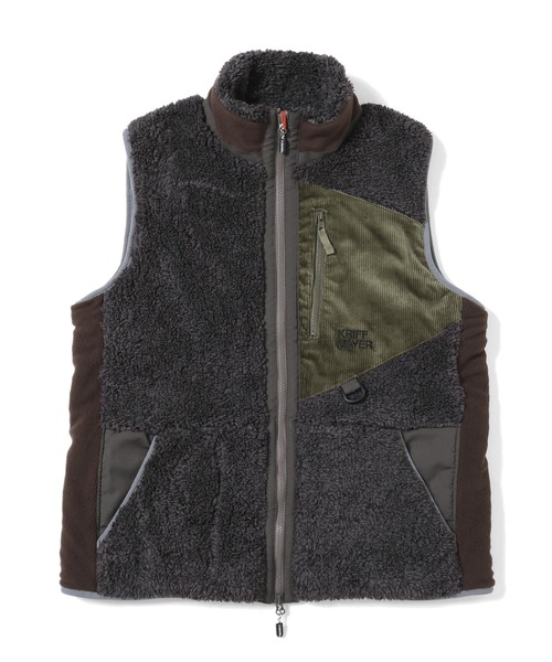 「KRIFF MAYER」 ベスト MEDIUM チャコール メンズ_画像2
