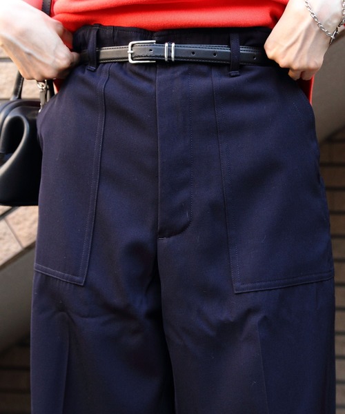 THE SHINZONE（ザ シンゾーン） スラックス 36 カーキ レディース