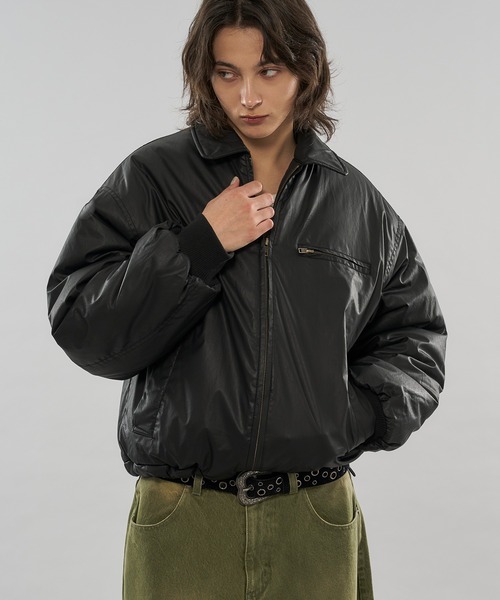 wish for ever アウター　y2k ストリート WISH FOR EVER（ウィッシュフォーエバー） ブルゾン アウター