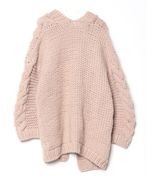 「Audrey and John Wad」 ニットカーディガン FREE ブラウン レディース_画像2