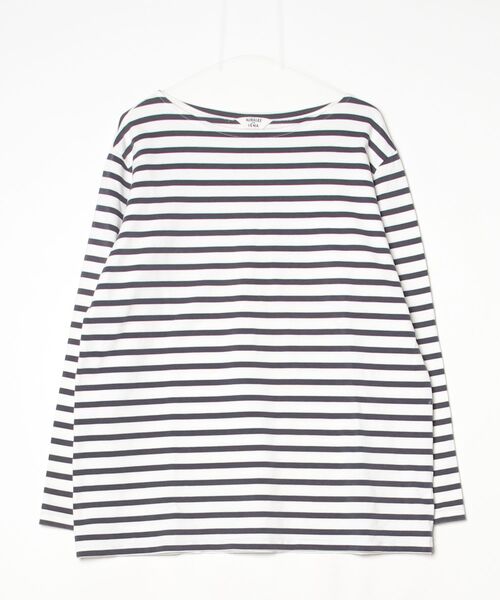 AURALEE 長袖カットソー　サイズ1 AURALEE（オーラリー） ボーダー柄長袖カットソー「IENAコラボ」 1