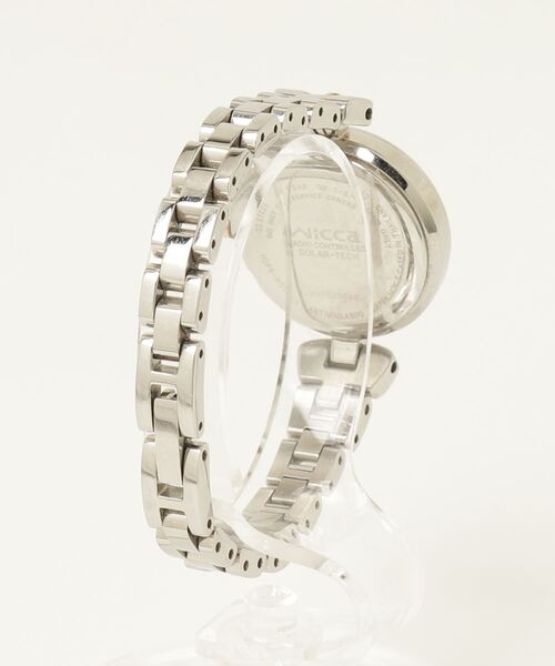 wicca（ウィッカ） アナログ腕時計 FREE シルバー レディース