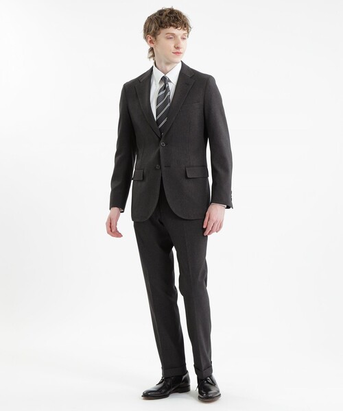 「MACKINTOSH PHILOSOPHY」 スラックス 38 ダークネイビー メンズ_画像2