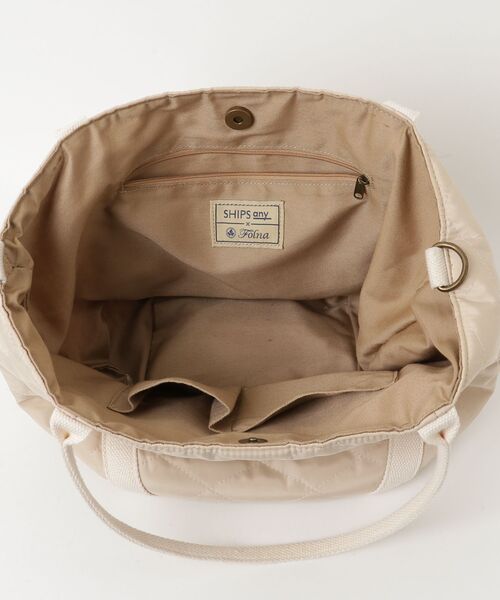「folna」 ハンドバッグ ONE SIZE ナチュラル レディース_画像4