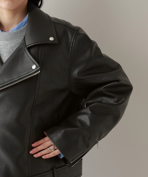 RAGEBLUE（レイジブルー） レザージャケット ライダース ダブル