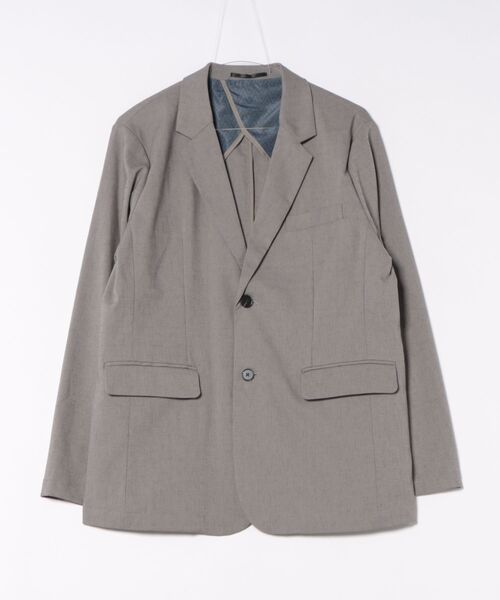 「ABAHOUSE GRAY」 「ABAHOUSE」テーラードジャケット 44 モカ メンズ_画像2