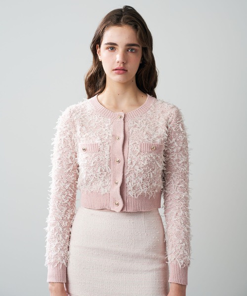 「DEICY」 カーディガン FREE ピンク レディース_画像3