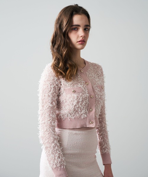 「DEICY」 カーディガン FREE ピンク レディース_画像4