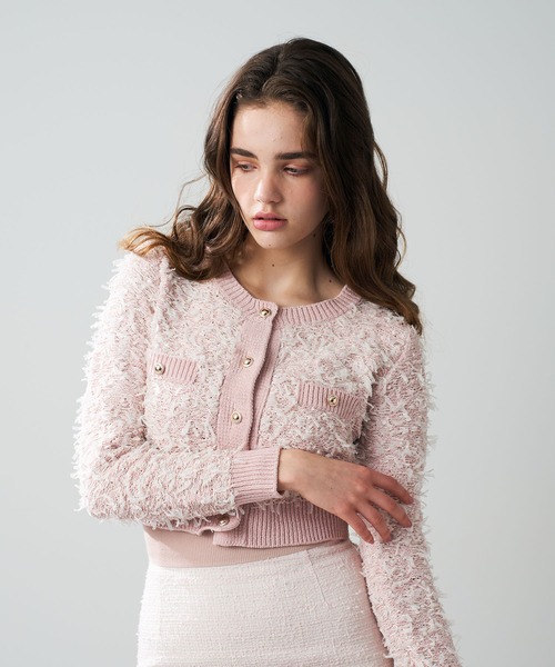 「DEICY」 カーディガン FREE ピンク レディース_画像6