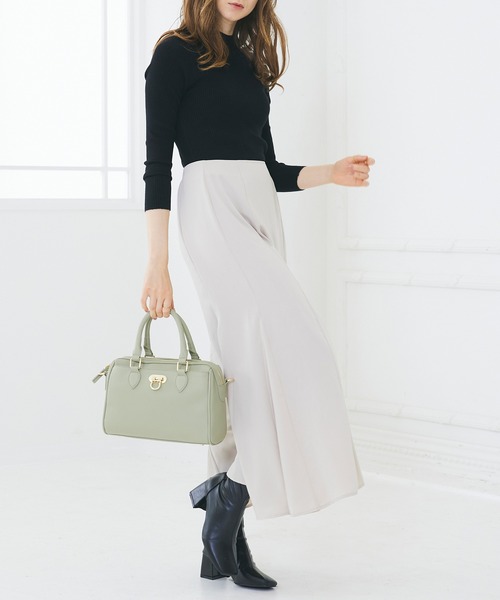 「PAUL & JOE ACCESSOIRES」 ボストンバッグ FREE カーキ レディース_画像2