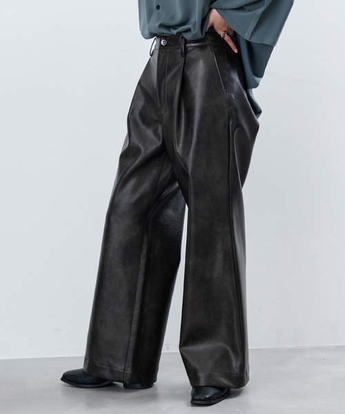 「JUNRED」 パンツ M ブラック メンズ_画像6