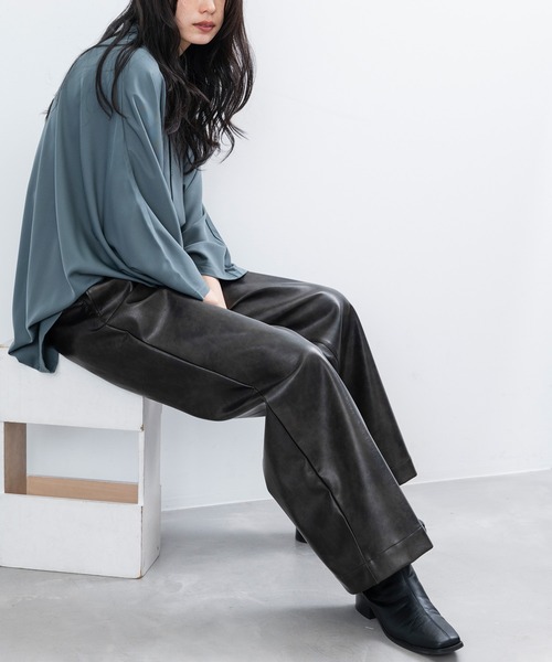 「JUNRED」 パンツ M ブラック メンズ_画像7