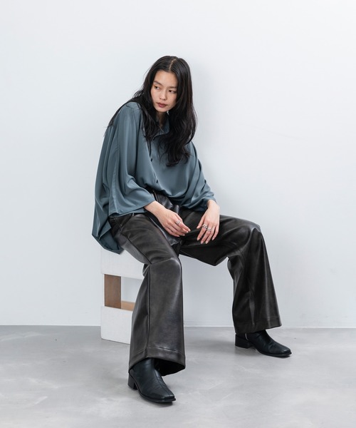 「JUNRED」 パンツ M ブラック メンズ_画像9