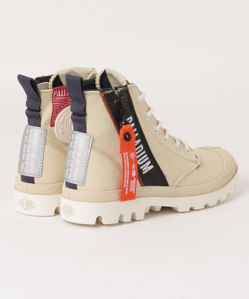 「PALLADIUM」 ハイカットスニーカー 27.5cm グレー メンズ_画像6