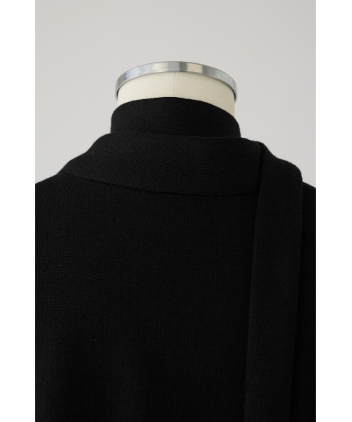 ジャケット ノーカラージャケット 入学式 卒業式 Double face tie jacket ダブル フェイス タイ ジャケット レディース
