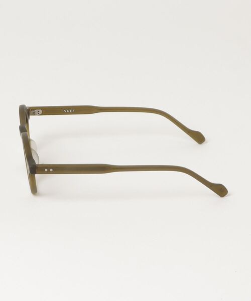 「NUEF 」 メガネ FREE ライトグリーン メンズ_画像3
