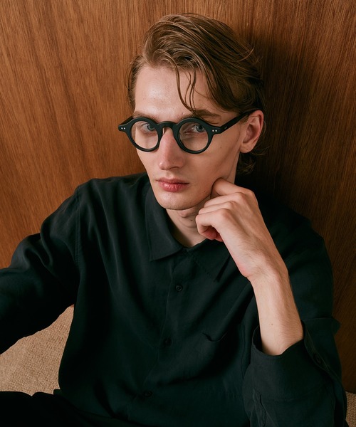 「NUEF 」 メガネ FREE ライトグリーン メンズ_画像7