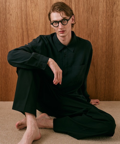 「NUEF 」 メガネ FREE ライトグリーン メンズ_画像8