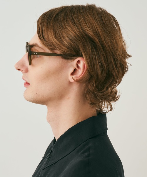 「NUEF 」 メガネ FREE ライトグリーン メンズ_画像9