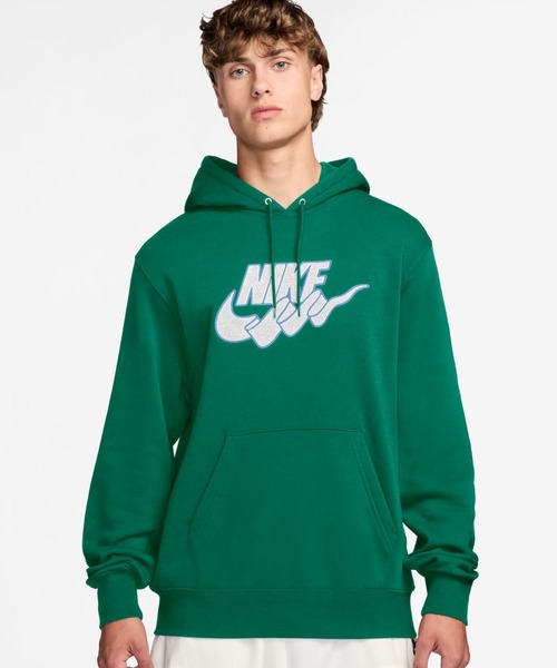 NIKE クラブ+BB リバイバル スウェット セットアップ 緑 グリーン M NIKE（ナイキ） トレーナー スウェット クラブ BB ゴルフ L/S フーディ