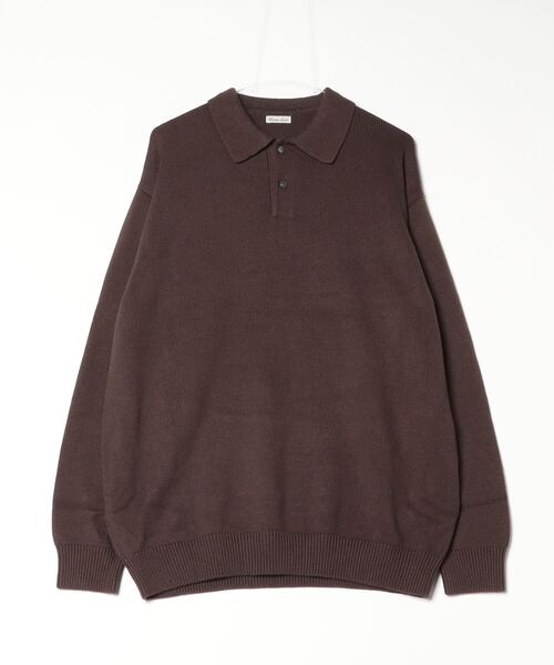 Steven Alan」 長袖ニット X-LARGE ダークブラウン メンズ 【公式通販】