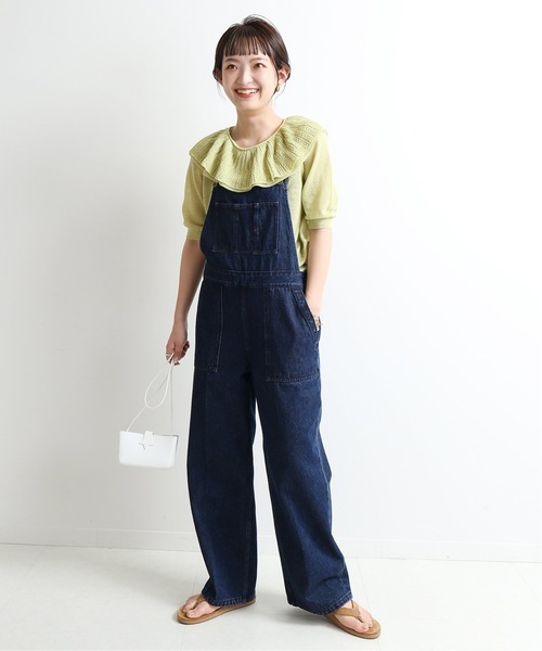 「SLOBE IENA」 7分袖ニット - ブラウン レディース_画像8