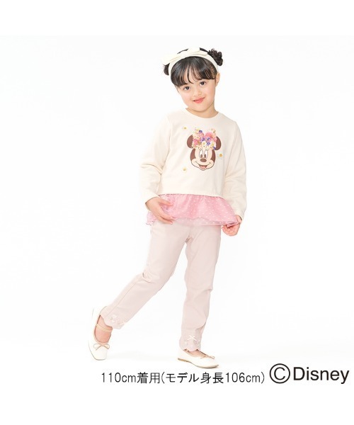 Crescent トレーナー ミニーマウス/裏毛トレーナー キッズ 子供服