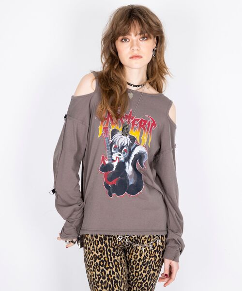 ヒステリックグラマー ロゴタンクトップ 豹柄 スカル STYLING | HYSTERIC GLAMOUR ONLINE STORE ヒステリックグラマー
