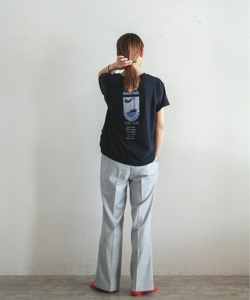 「FIL DE FER」 イージーパンツ FREE ブラック レディース_画像2