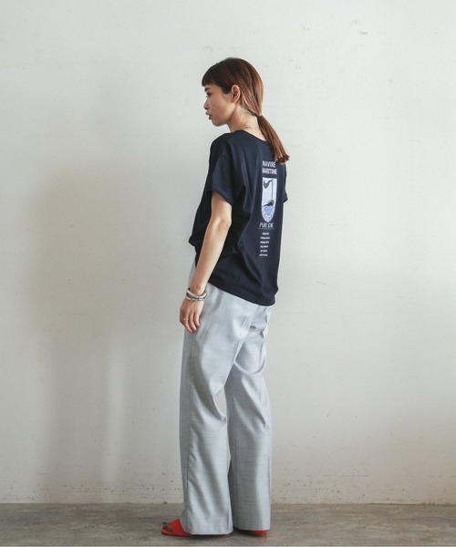 「FIL DE FER」 イージーパンツ FREE ブラック レディース_画像6