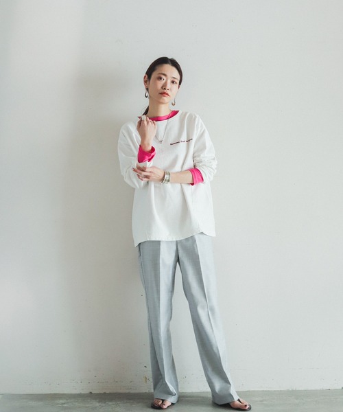 「FIL DE FER」 イージーパンツ FREE ブラック レディース_画像7