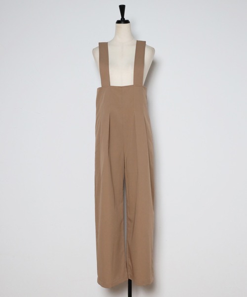 「Bonjour Sagan」 オーバーオール FREE ブラック レディース_画像2